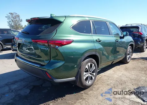 2023 Toyota Highlander Hybrid Xle z USA, uszkodzony, nr VIN 5TDKBRCH0PS578700